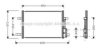 AVA QUALITY COOLING FD5327 Condenser, air conditioning